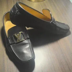 Louis Vuitton | Shoes | Black Louis Vuitton Loafers Us Size  display picture 1